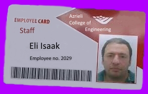 Private tutor in programming - Eli
                                        Isaak